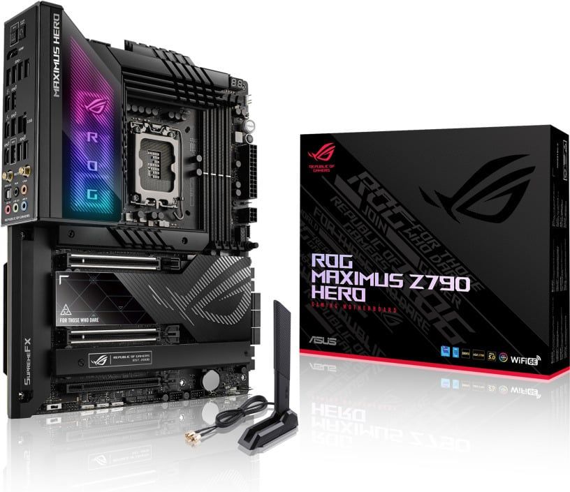 ASUS ROG MAXIMUS Z790 HERO MB LGA1700 4xDIMM DDR5 5xM.2 6xSATA